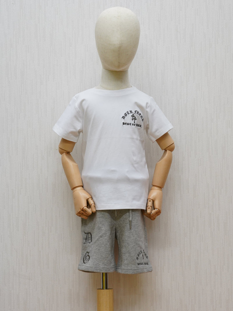 KIDSラメ刺繍TEE