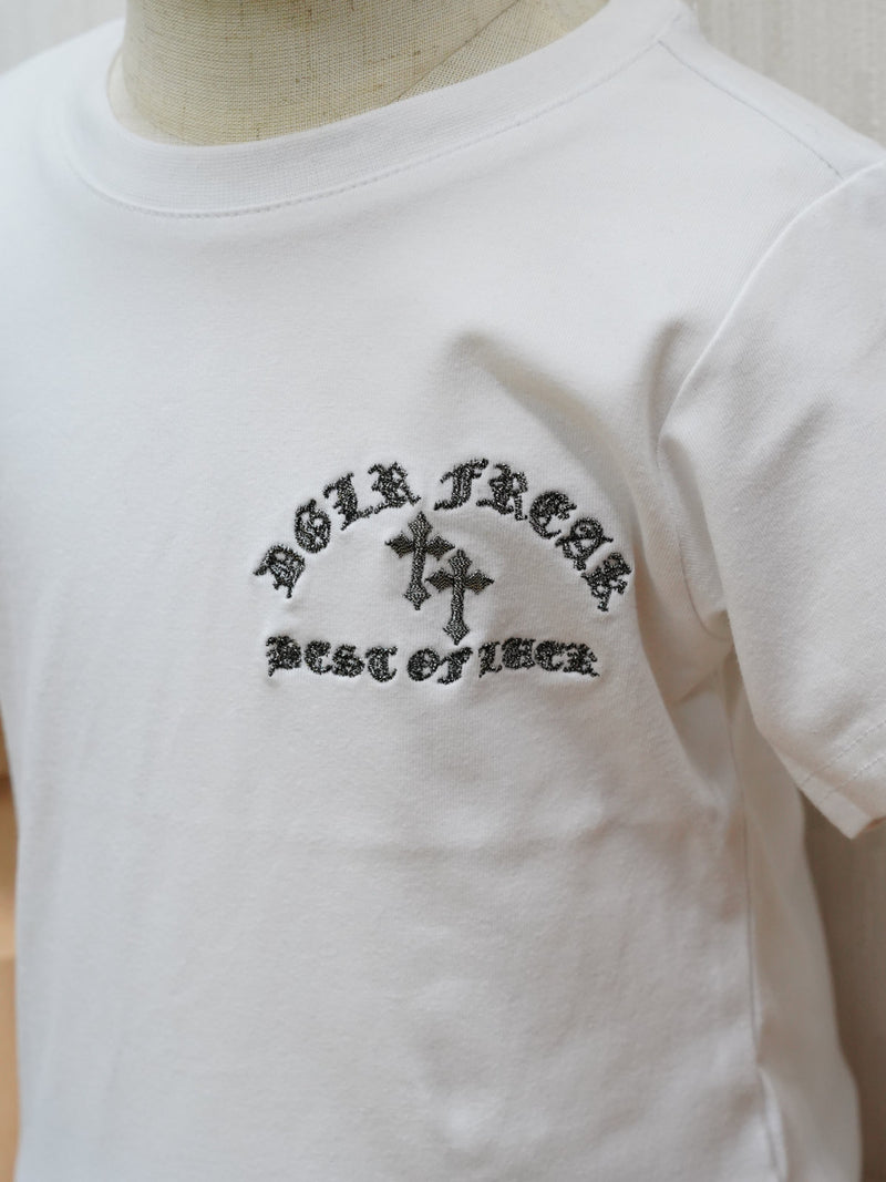 KIDSラメ刺繍TEE