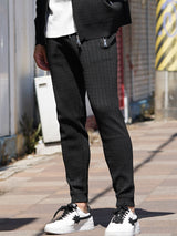 プレートニットパンツ