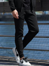 プレートニットパンツ