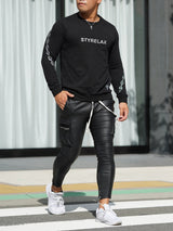 チェーンスリーブトレーナー