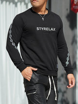 チェーンスリーブトレーナー