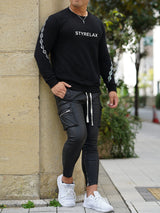 チェーンスリーブトレーナー