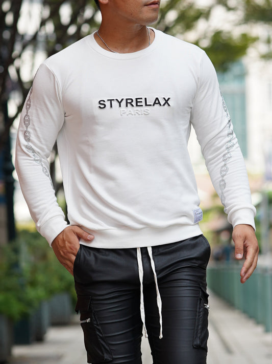 チェーンスリーブトレーナー【SALE】