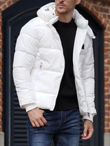 バック切り替えロゴブルゾン