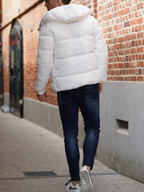 バック切り替えロゴブルゾン