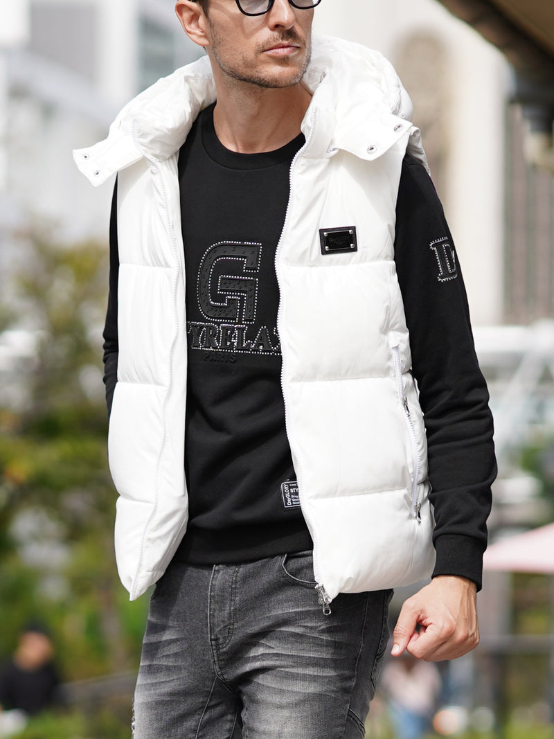 バック切り替えロゴベスト