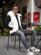 バック切り替えロゴベスト