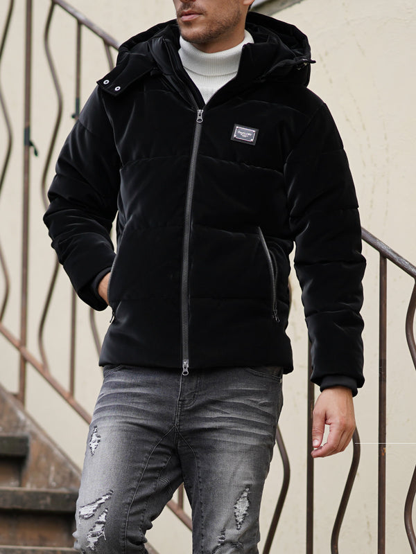 ベルベットPU ブルゾン