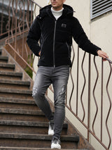 ベルベットPU ブルゾン