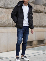 バック切り替えロゴブルゾン