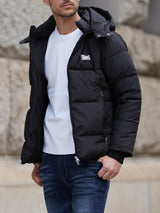 バック切り替えロゴブルゾン