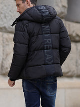 バック切り替えロゴブルゾン