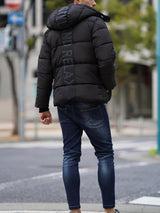 バック切り替えロゴブルゾン