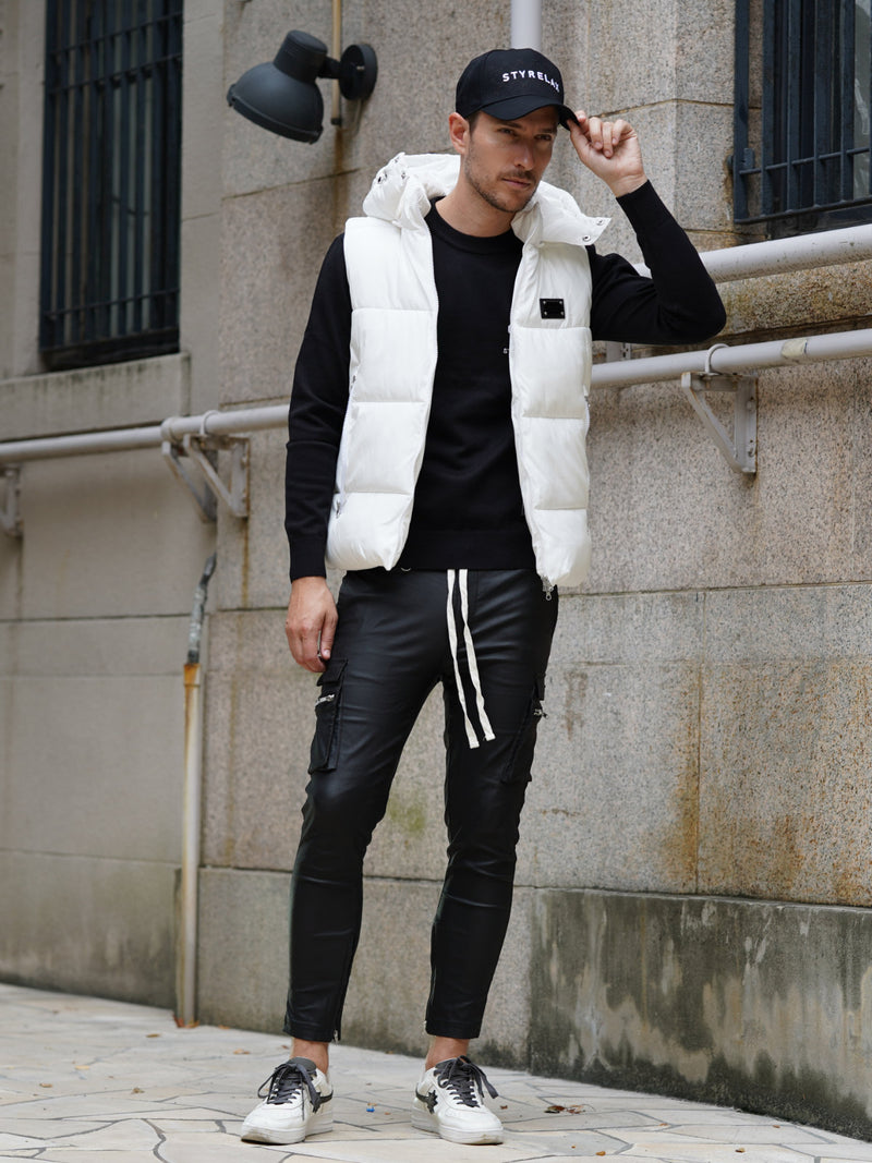 バック切り替えロゴベスト