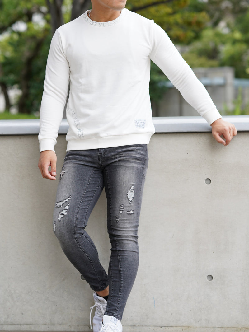 ストーンサークルロゴトレーナー