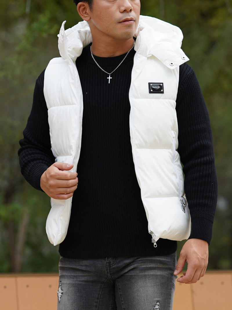 バック切り替えロゴベスト