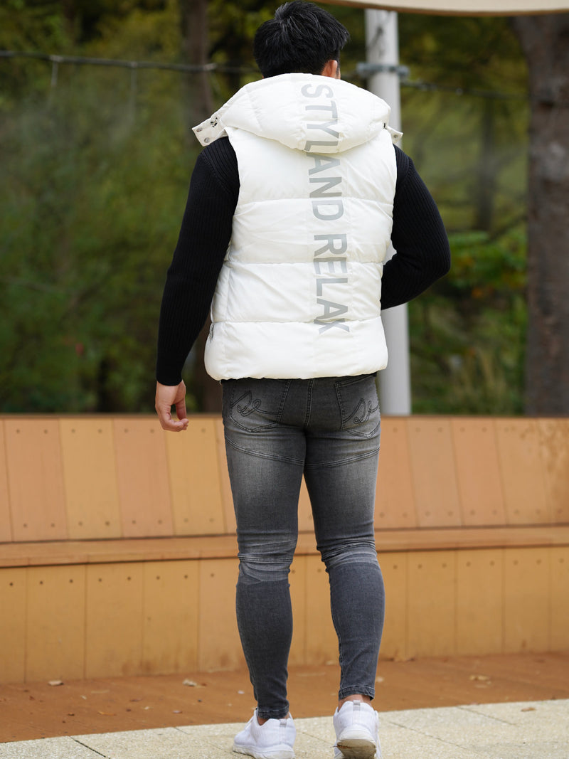 バック切り替えロゴベスト