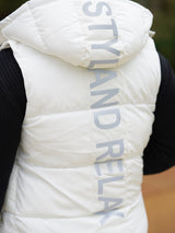 バック切り替えロゴベスト