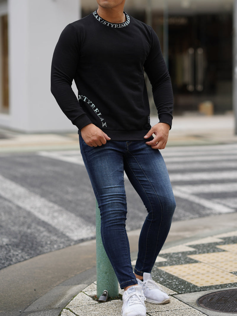 ストーンサークルロゴトレーナー