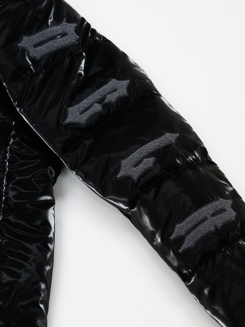 アームロゴ中綿ブルゾン