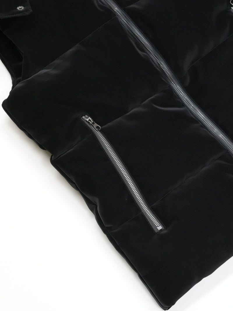 ベルベットPUベスト