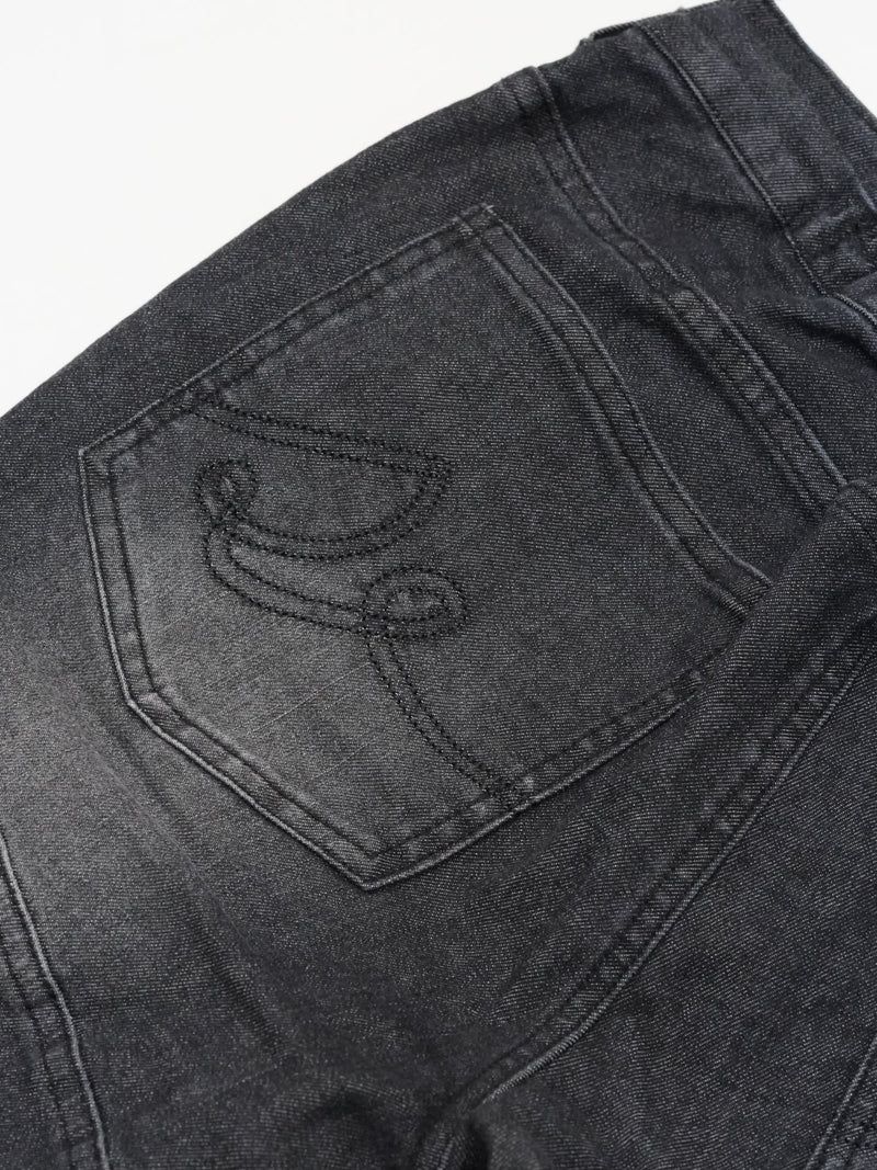 DGLRワッペンBKデニムパンツ