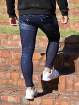 【オンライン限定】ペイントダメージデニム