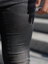 【オンライン限定】ペイントダメージデニム