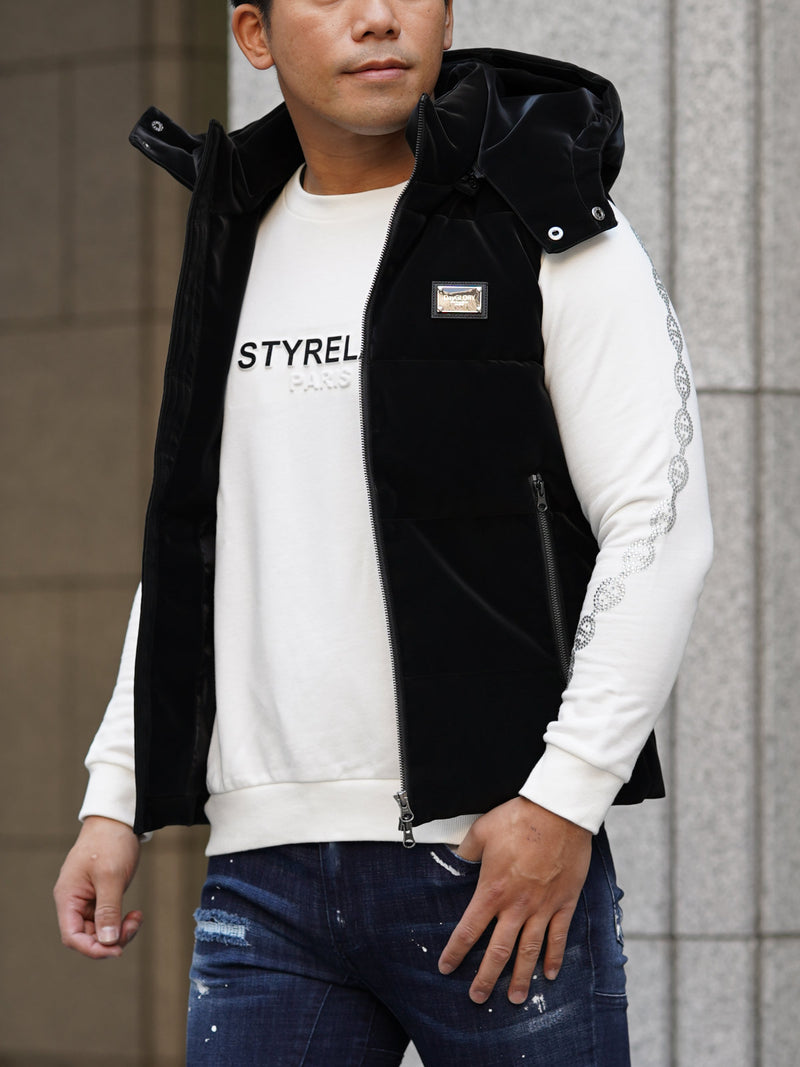 ベルベットPUベスト