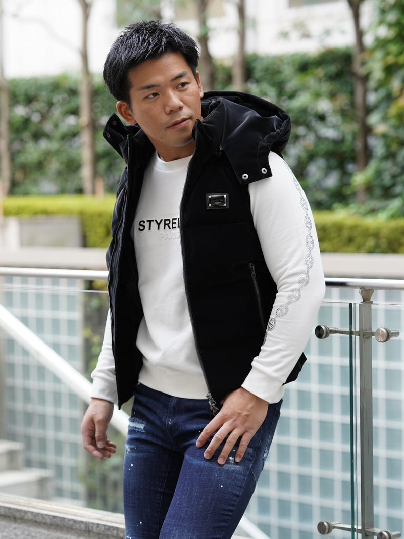 ベルベットPUベスト