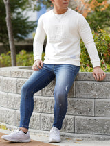 ラバーロゴトレーナー