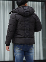 バック切り替えロゴブルゾン