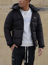 バック切り替えロゴブルゾン