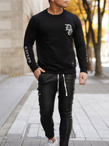 メタル刺繍トレーナー