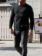 ラバーロゴトレーナー