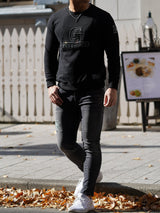 ラバーロゴトレーナー