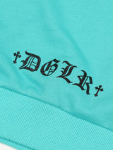 クロスネックラメトレーナー