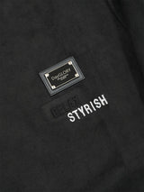 プレートスウェードトレーナー【予約商品】