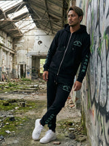 DGLRメタル刺繍パーカー