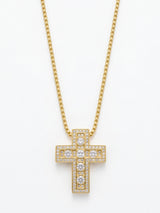 【PREMIUM JEWELRY】ストーンクロスネックレス