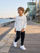 KIDS グラデーションアームクロスL/TEE