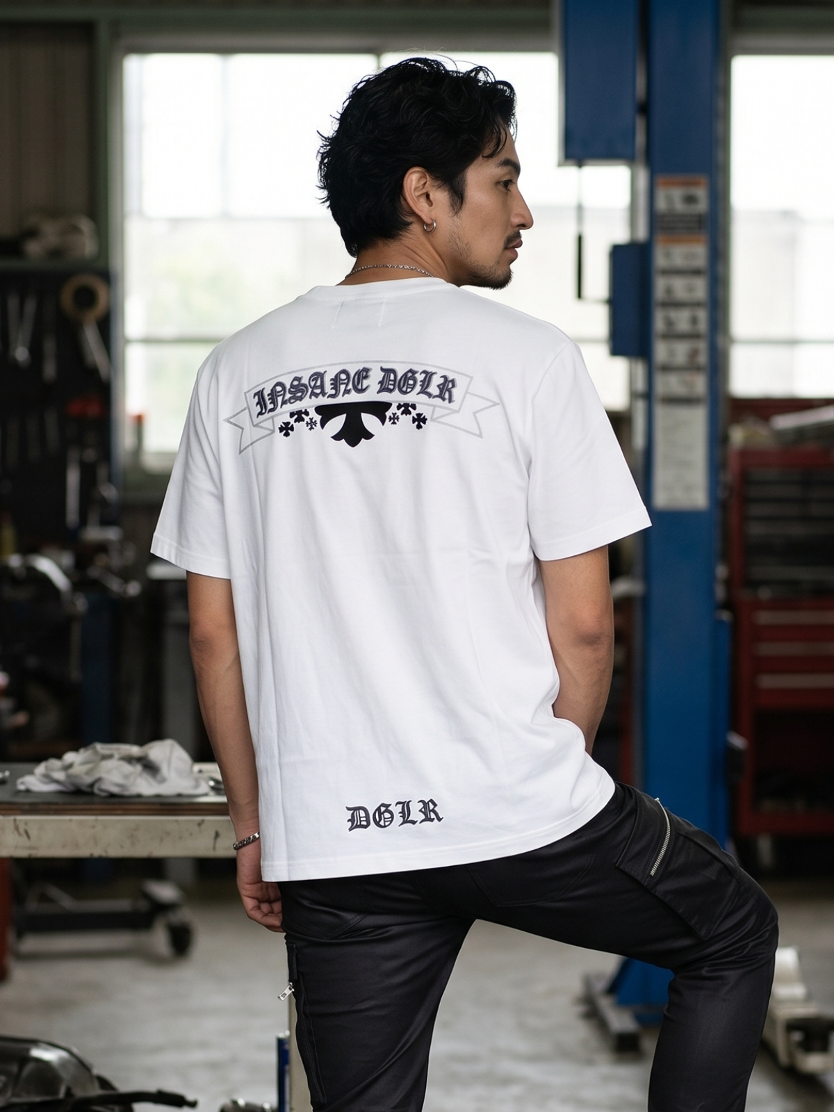 バックラベルTEE