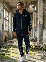 DGLRメタル刺繍パーカー