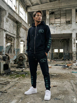 DGLRメタル刺繍パーカー