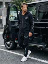 DGLRメタル刺繍パーカー