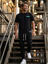 シャドウクロスロゴTEE