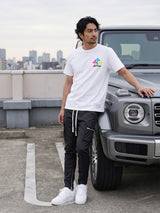 マルチカラークロスTEE【予約商品】