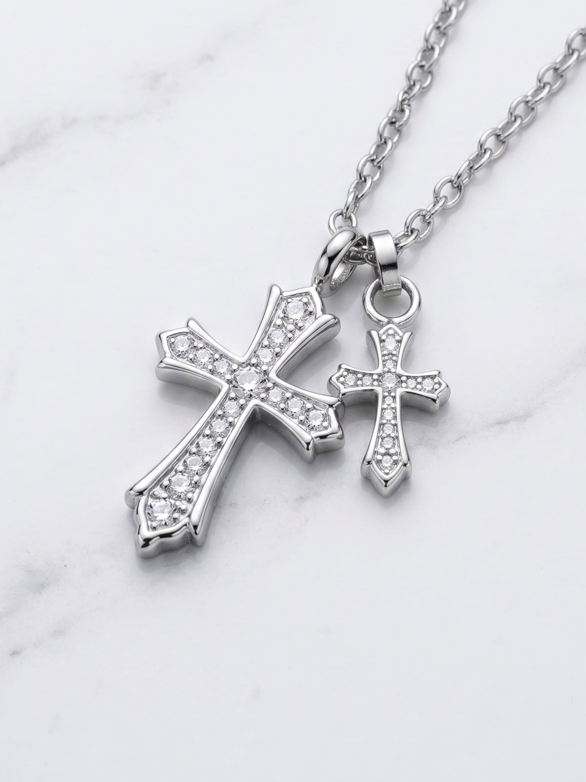 PREMIUM JEWELRY】ダブルクロスネックレス – DayGLORY