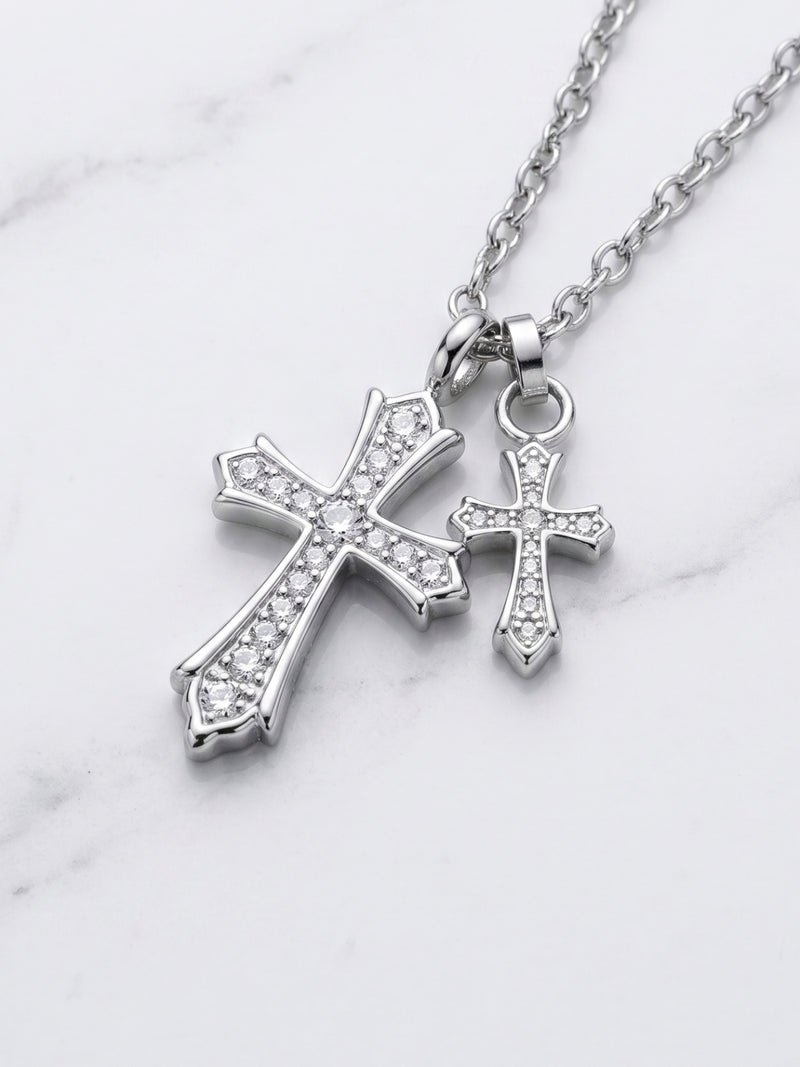 PREMIUM JEWELRY】ダブルクロスネックレス – DayGLORY